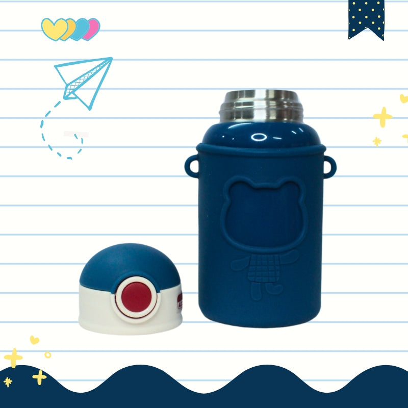 Baby Bear Stainless Steel Water Bottle (blue)
