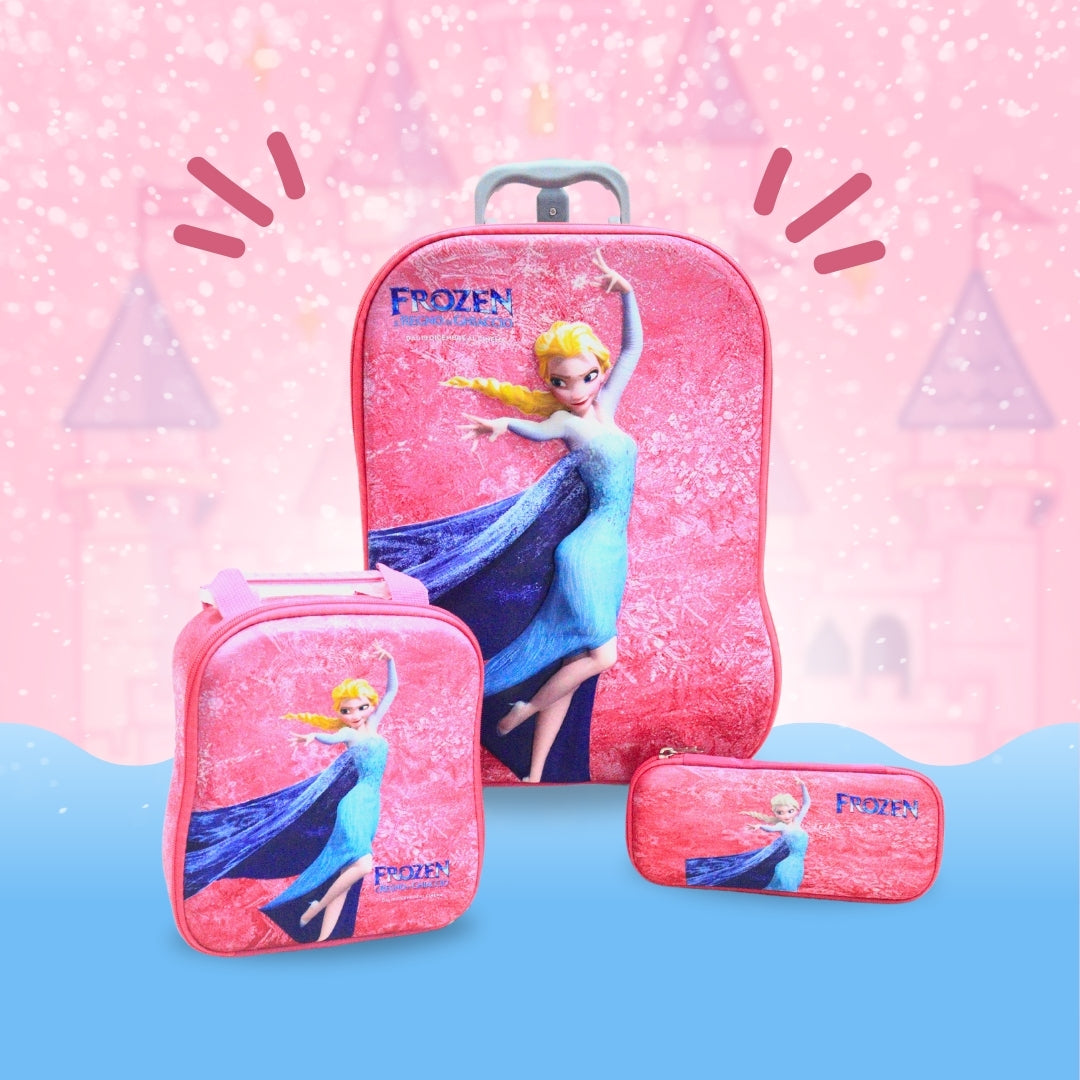 Frozen Princess 3-in-1 Kids Travel Set