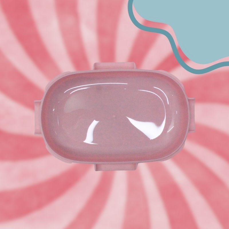 Cat-Themed Leakproof Lunch Box (Pink)