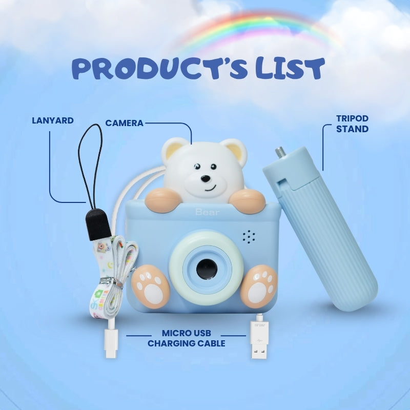 Teddy Bear Kids' Digital Camera