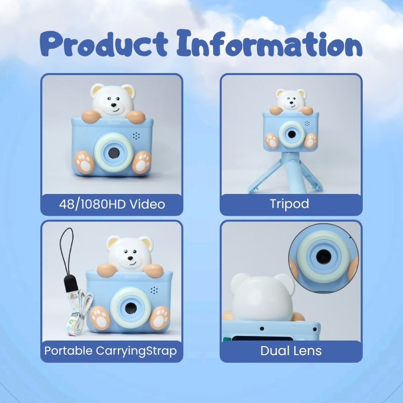 Teddy Bear Kids' Digital Camera