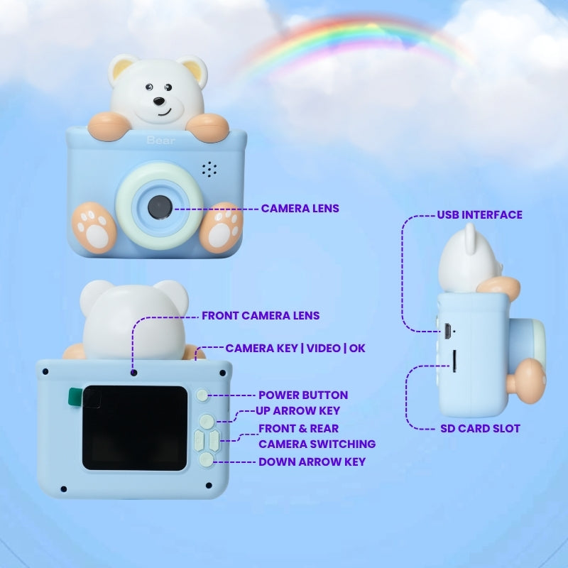 Teddy Bear Kids' Digital Camera