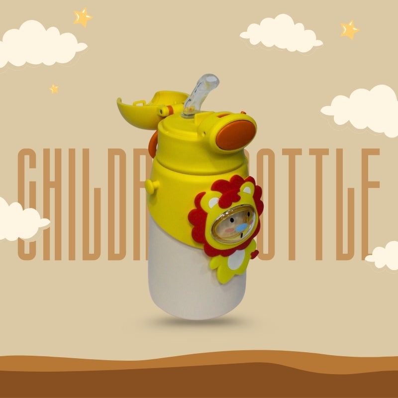 Lion Premium 2 in 1 Stainless Steel Water Sipper