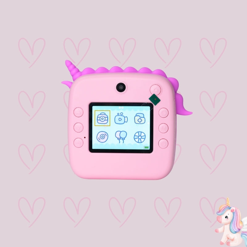 INSTANT DINO PRINT CAMERA (PINK)
