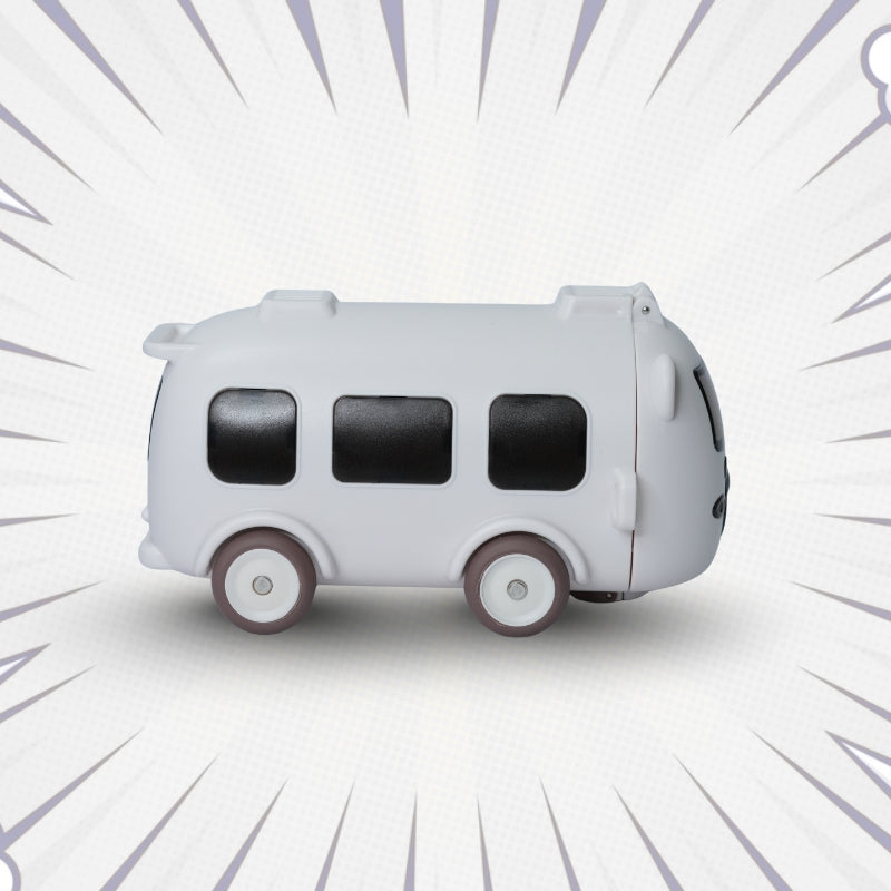 SIPPY BUS BOTTLE (WHITE)