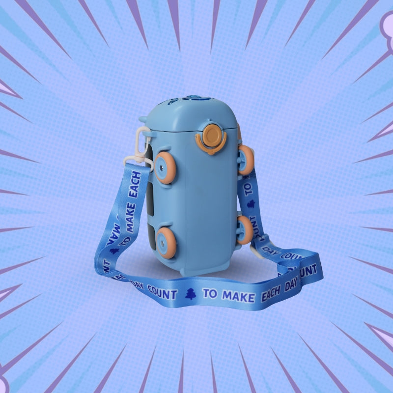 SIPPY BUS BOTTLE (BLUE)