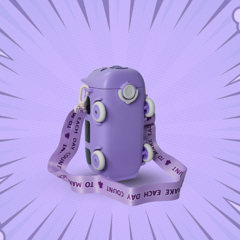 SIPPY BUS BOTTLE (PURPLE)
