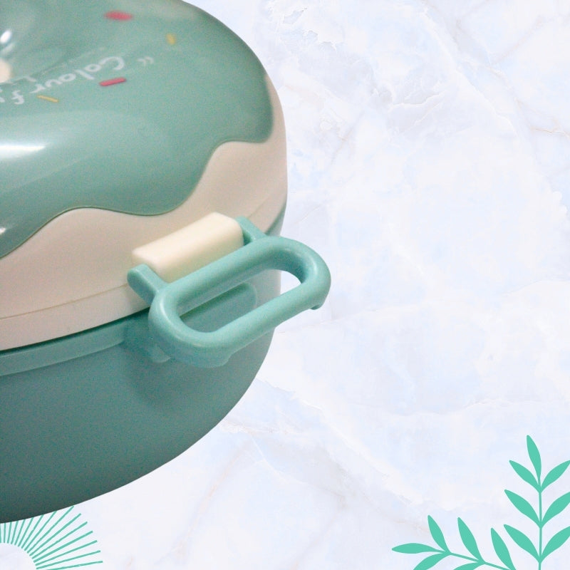 DONUT LUNCH BOX (GREEN)