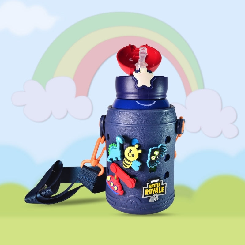Crocks Insulated Cup Bottle (Blue)