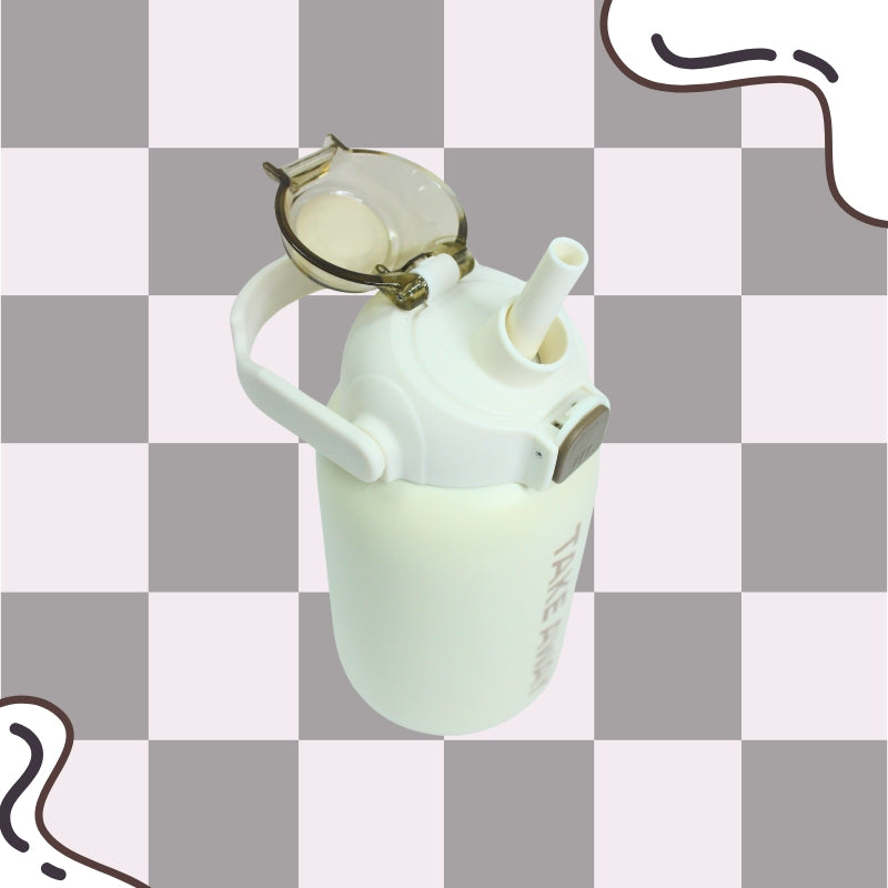 Stainless Steel Cup,Water Bottle(white)