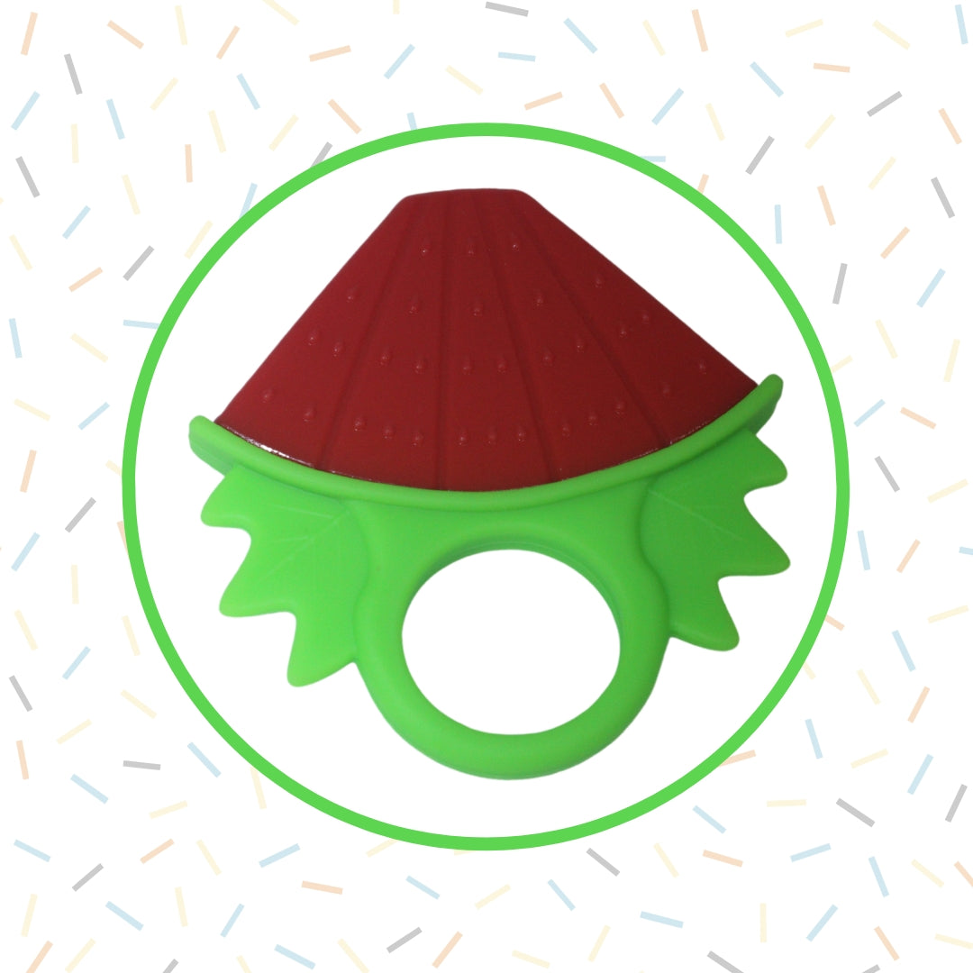 SILICON TEETHER (Watermelon)