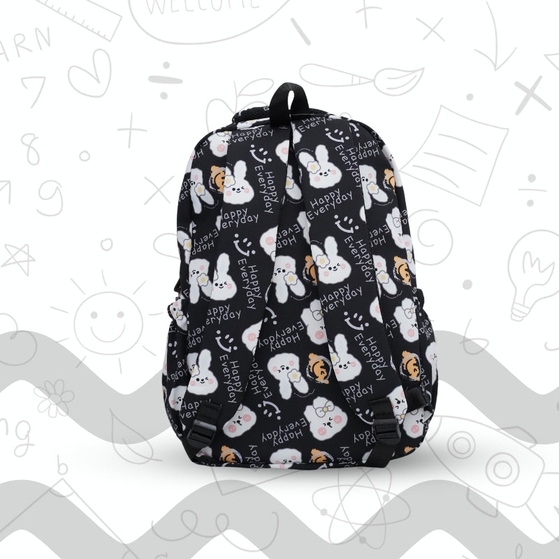 Doodle School Bag (Black)