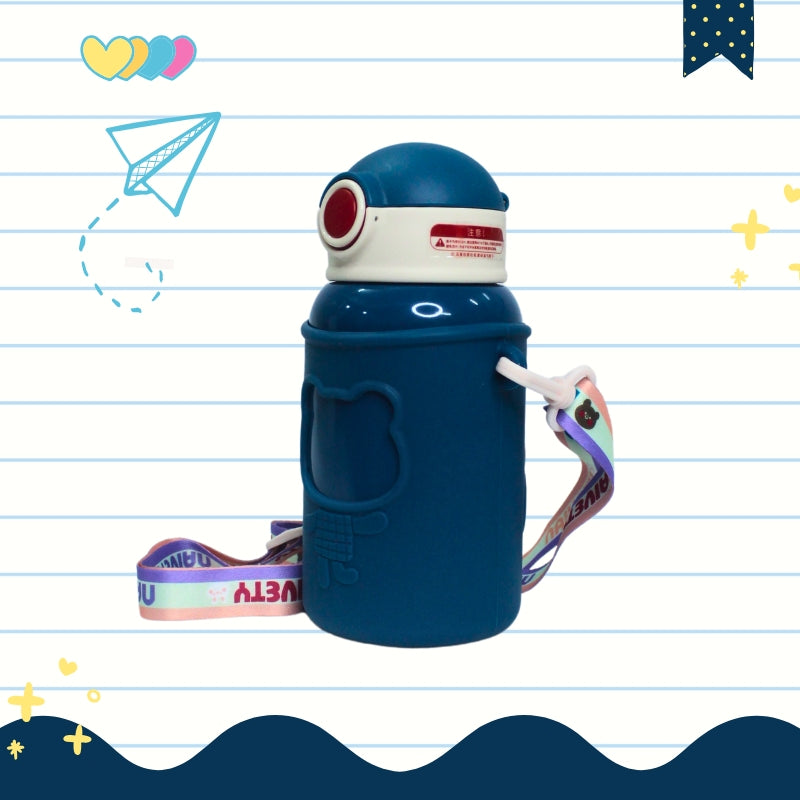 Baby Bear Stainless Steel Water Bottle (blue)