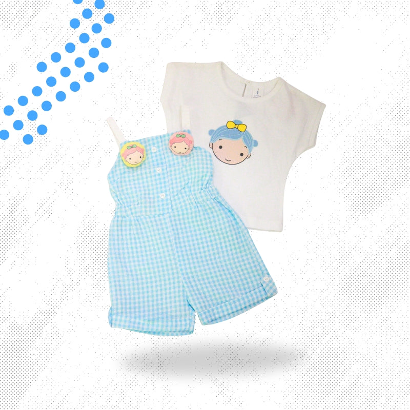 SKY BLUE JUMP SUIT