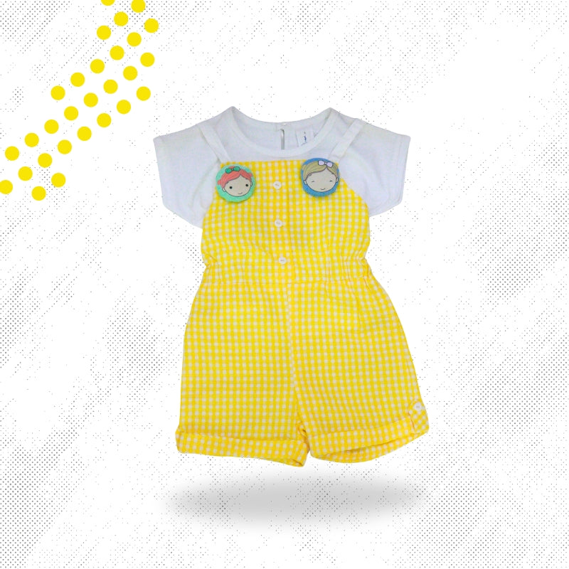 YELLOW JUMP SUIT