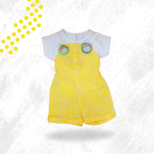 YELLOW JUMP SUIT