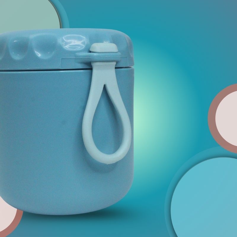 Insulated Soup Cup Stainless Steel (Blue)