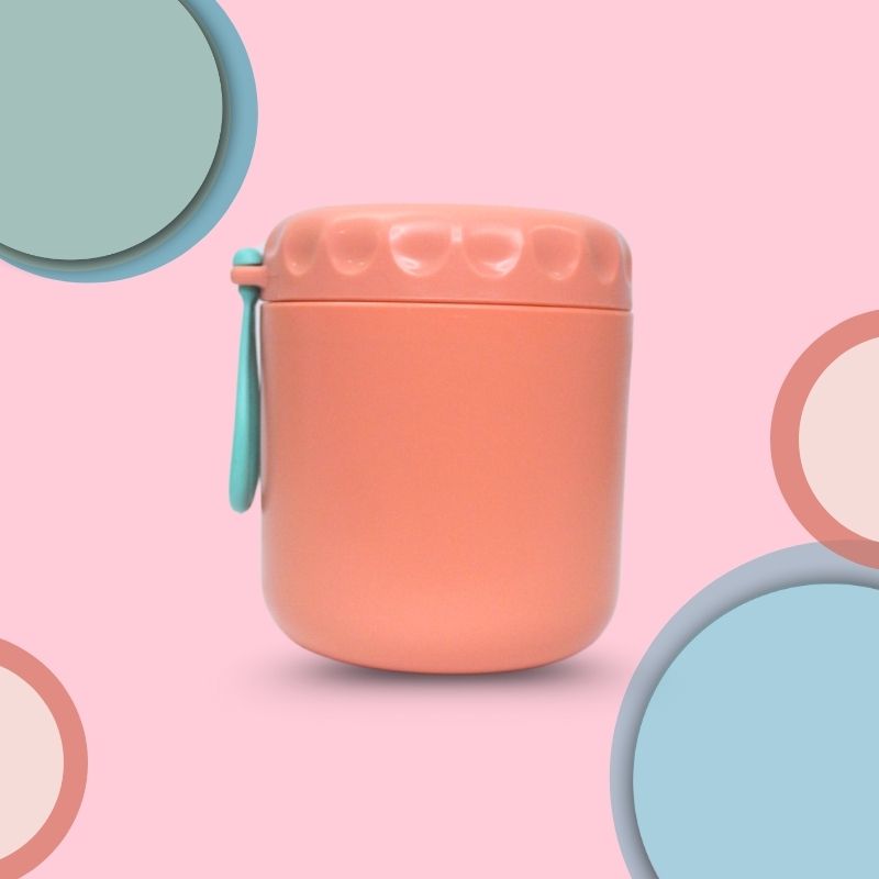 Insulated Soup Cup Stainless Steel(Orange)