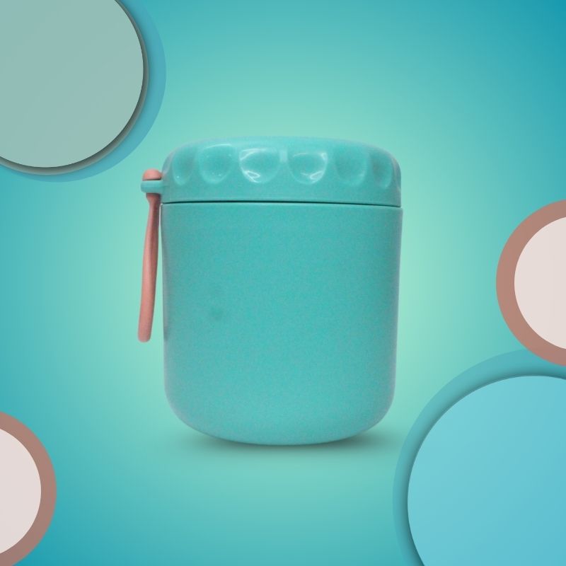 Insulated Soup Cup Stainless Steel(green)
