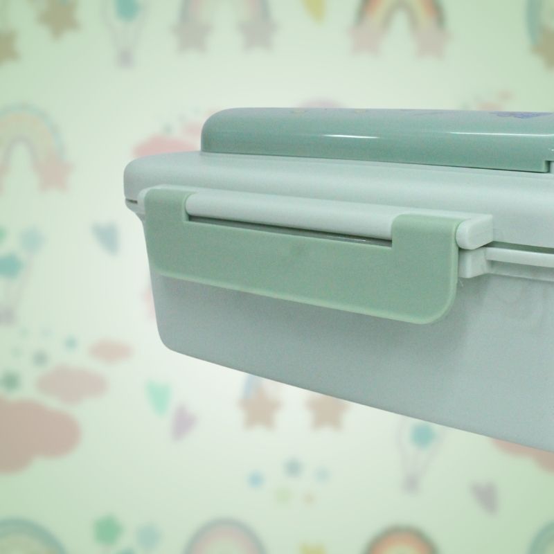 Bento Lunch Box with Insulated Bag (Green)