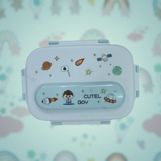 Bento Lunch Box with Insulated Bag (Blue)