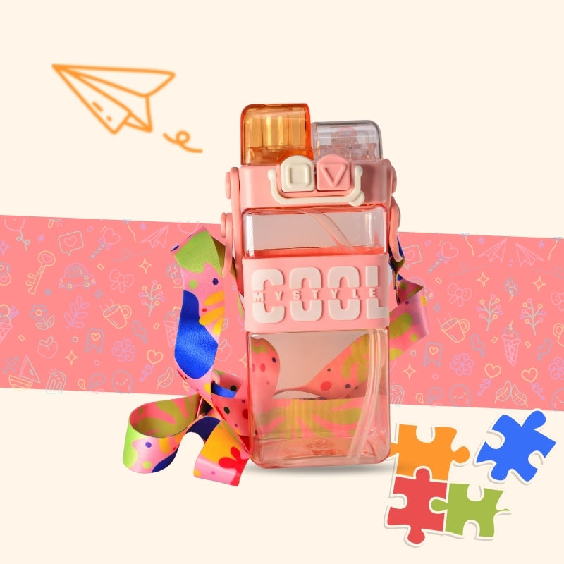 Cool Water Bottle (Peach)