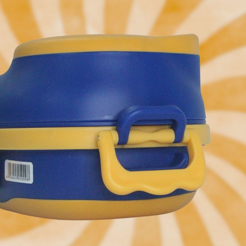 Cat-Themed Leakproof Lunch Box (blue)