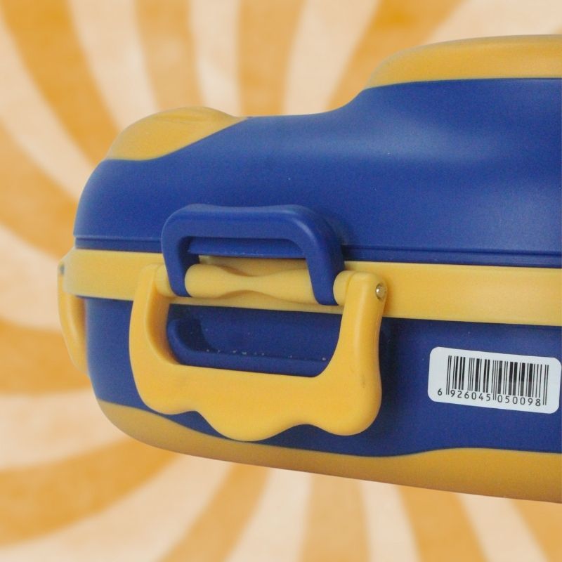 Cat-Themed Leakproof Lunch Box (blue)