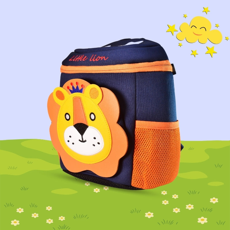 PICNIC BAG (LION) NAVY BLUE