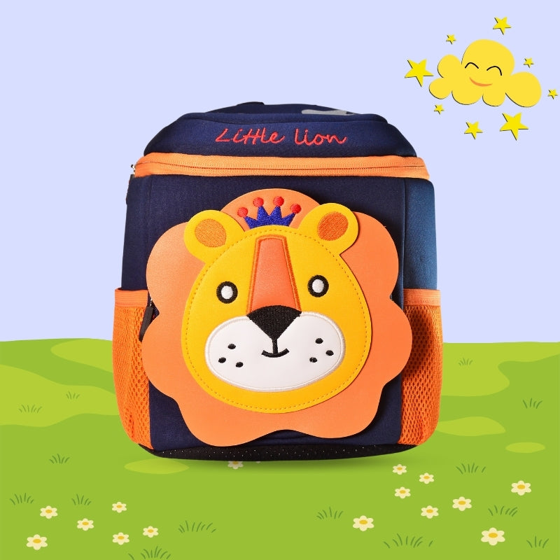 PICNIC BAG (LION) NAVY BLUE