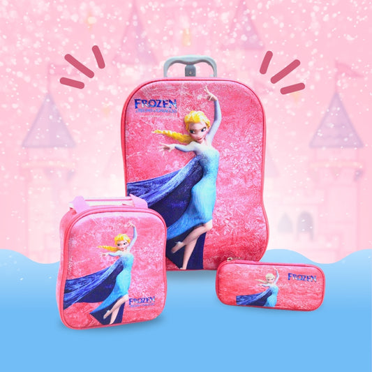 Frozen Princess 3-in-1 Kids Travel Set