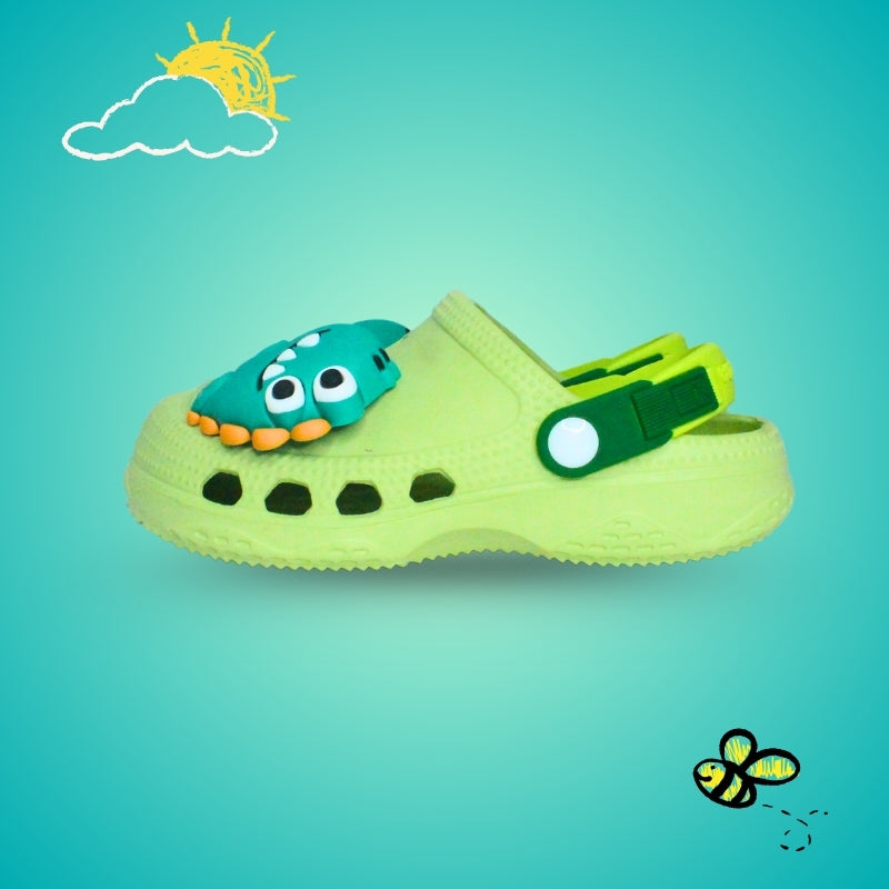 DINOSAUR CLOGS (green)