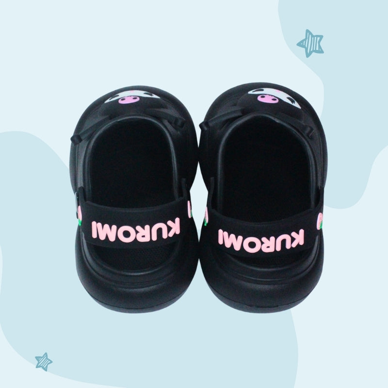 KITTY CLOGS (BLACK)