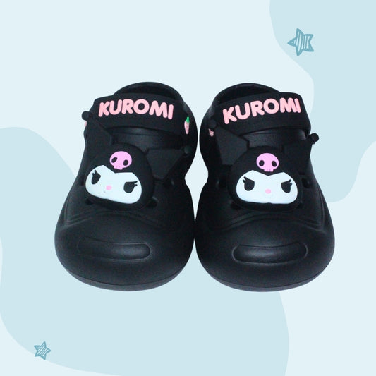 KITTY CLOGS (BLACK)