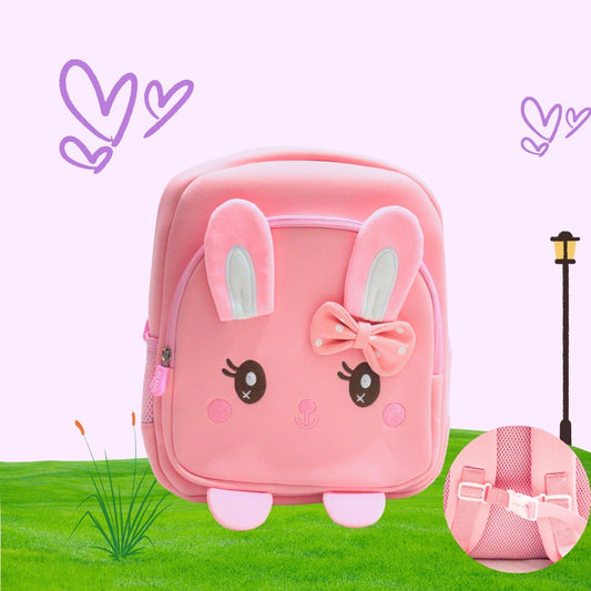 RABBIT SCHOOL BAG (PINK)