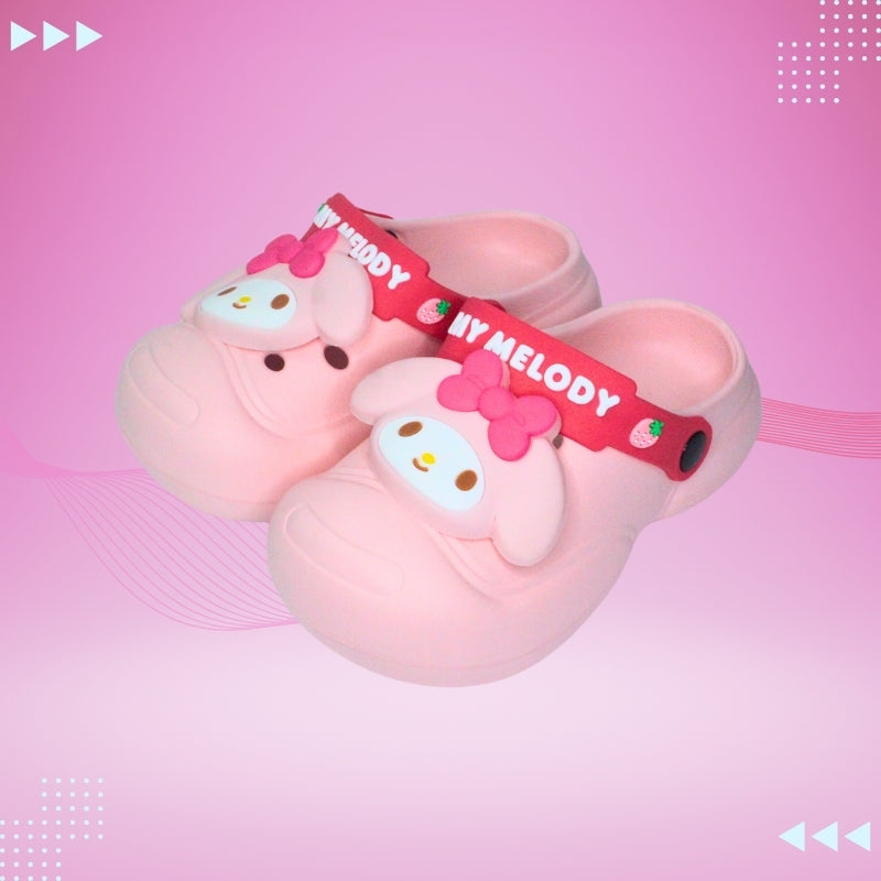 MY MELODY CLOGS