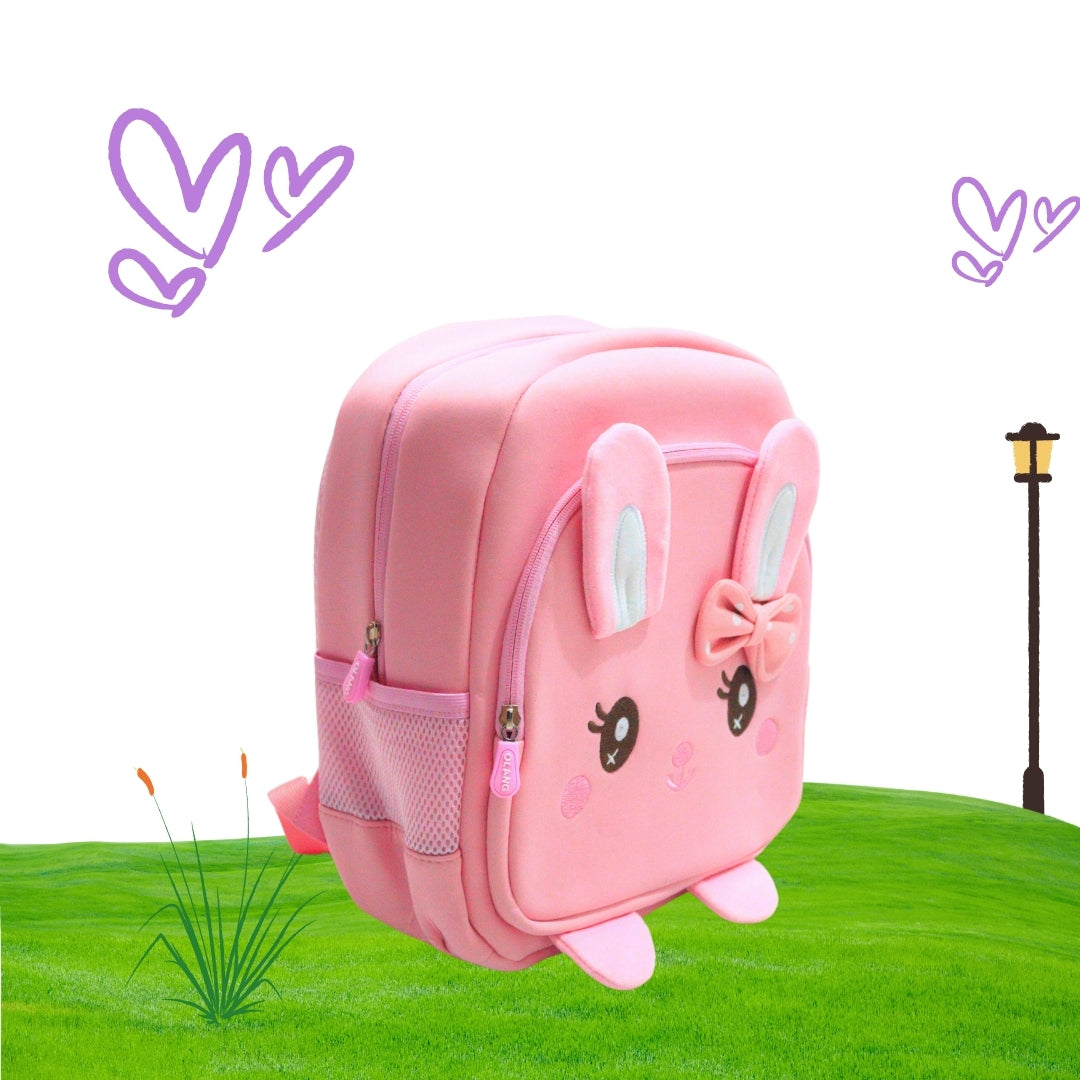 RABBIT SCHOOL BAG (PINK)