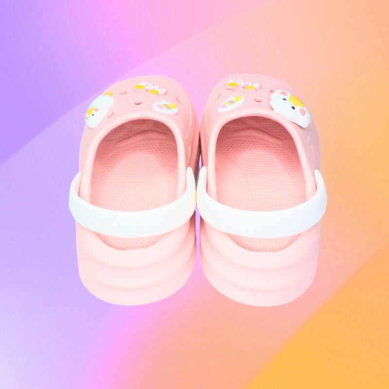 CUTE DUCK CLOGS (PINK)
