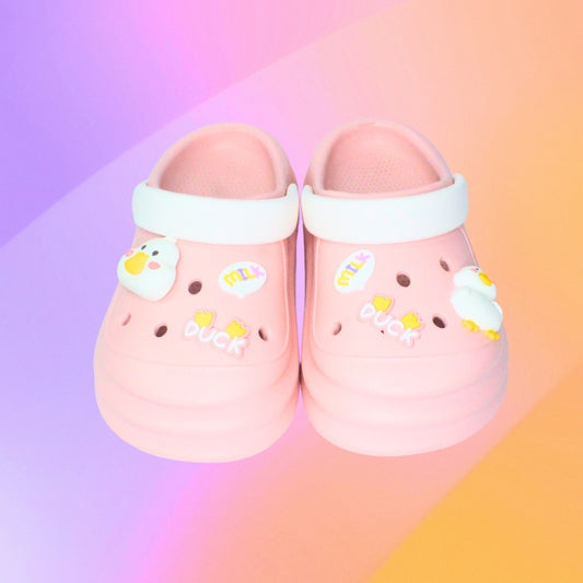 CUTE DUCK CLOGS (PINK)