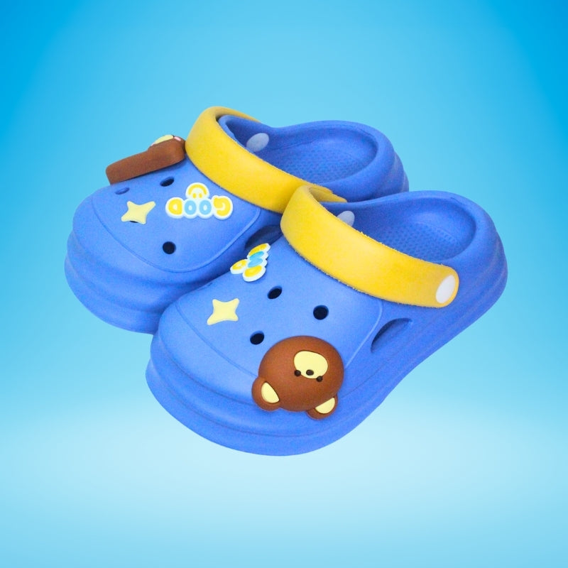 BEE BEAR CLOGS(BLUE)