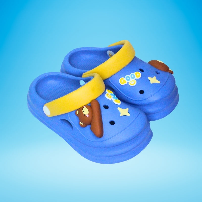 BEE BEAR CLOGS(BLUE)