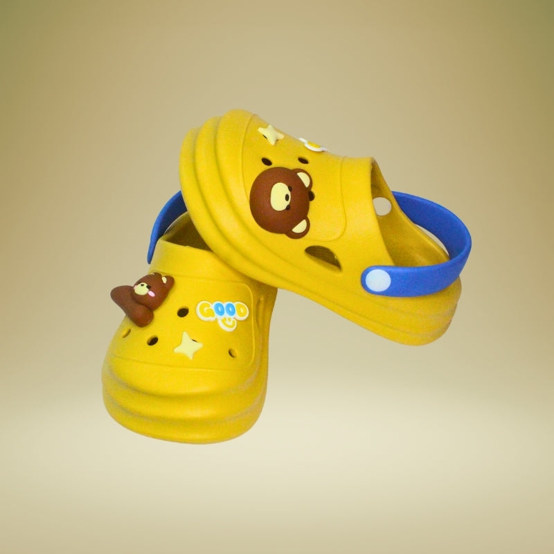 BEE BEAR CLOGS (YELLOW)
