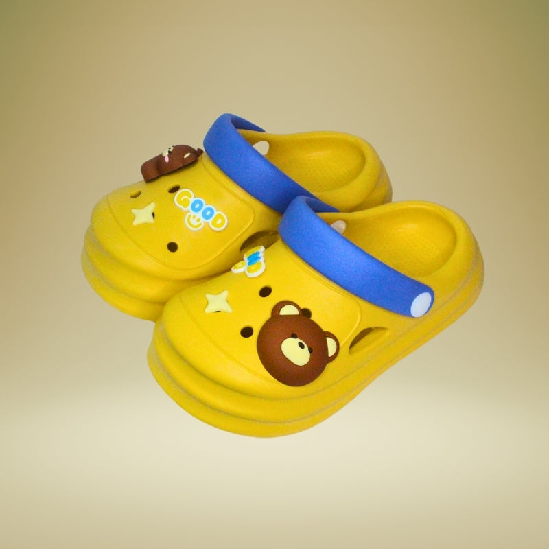 BEE BEAR CLOGS (YELLOW)