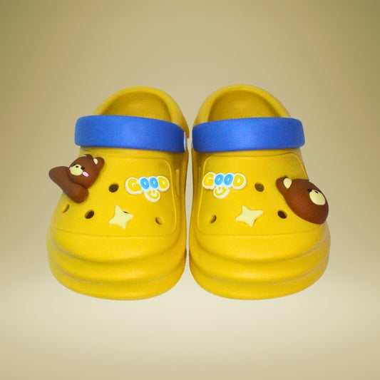 BEE BEAR CLOGS (YELLOW)