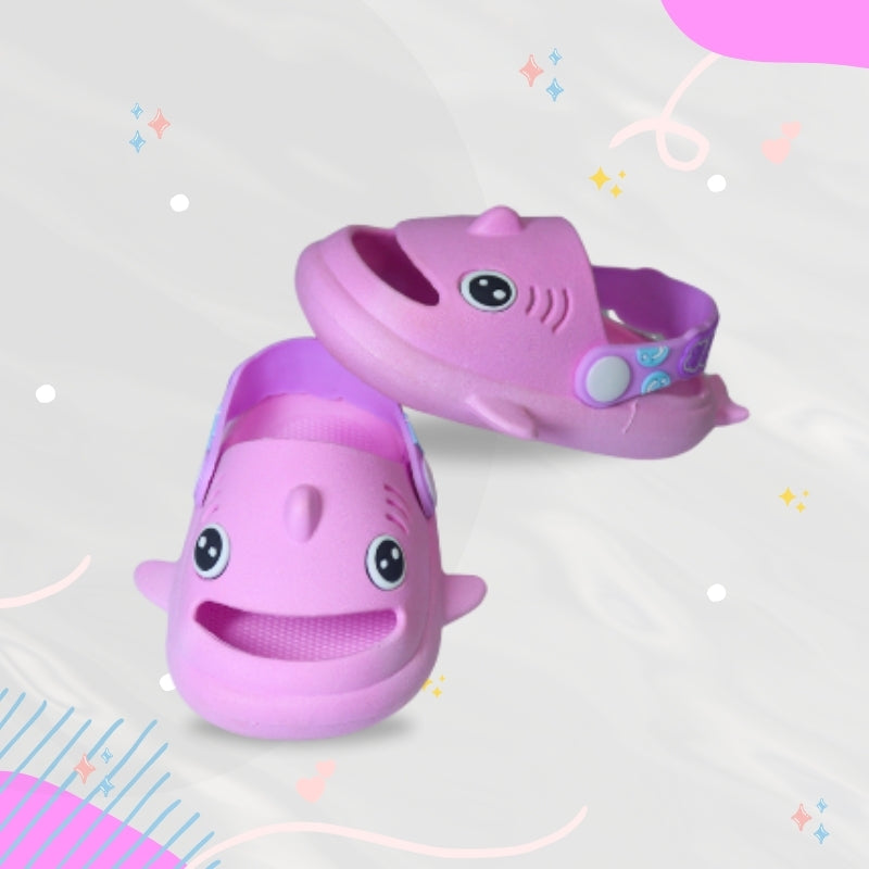 SHARK CLOGS (PINK)