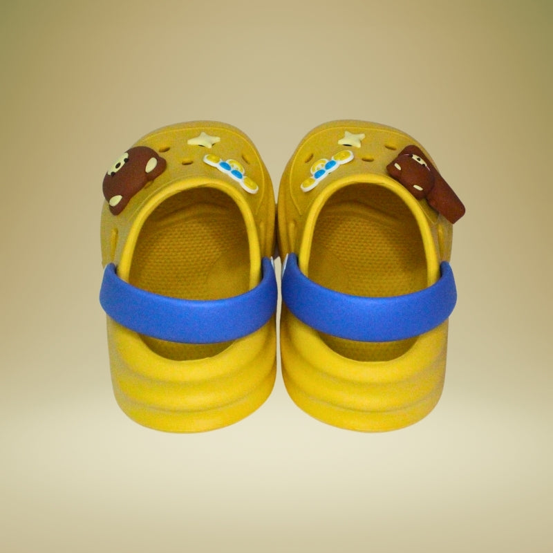 BEE BEAR CLOGS (YELLOW)