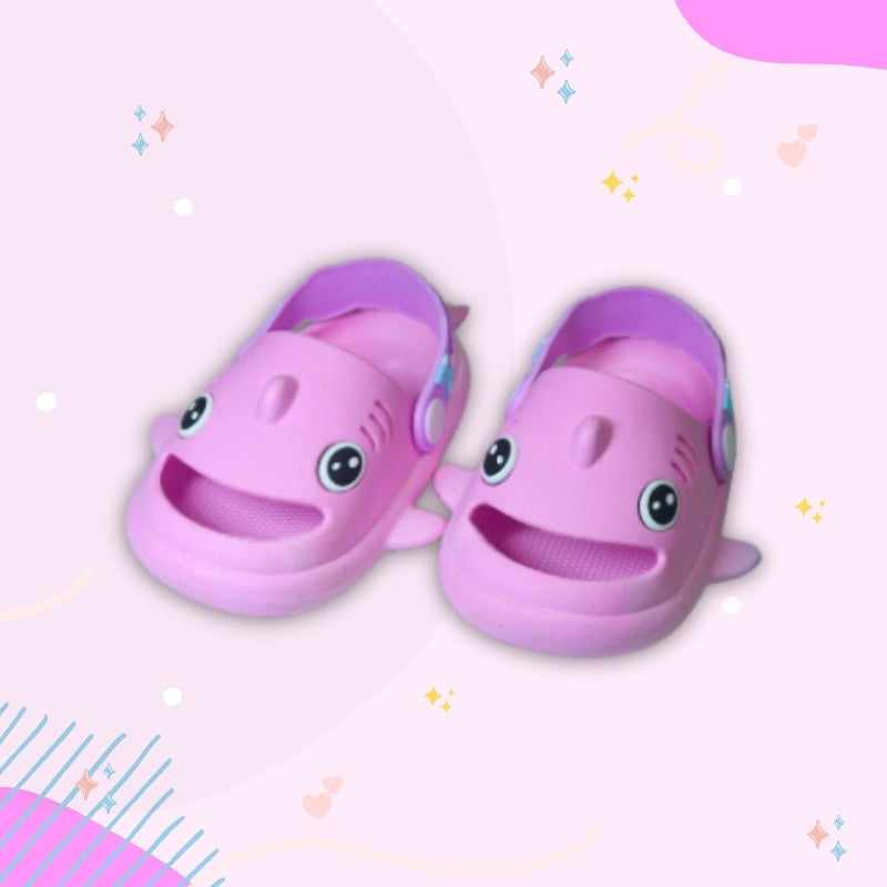 SHARK CLOGS (PINK)