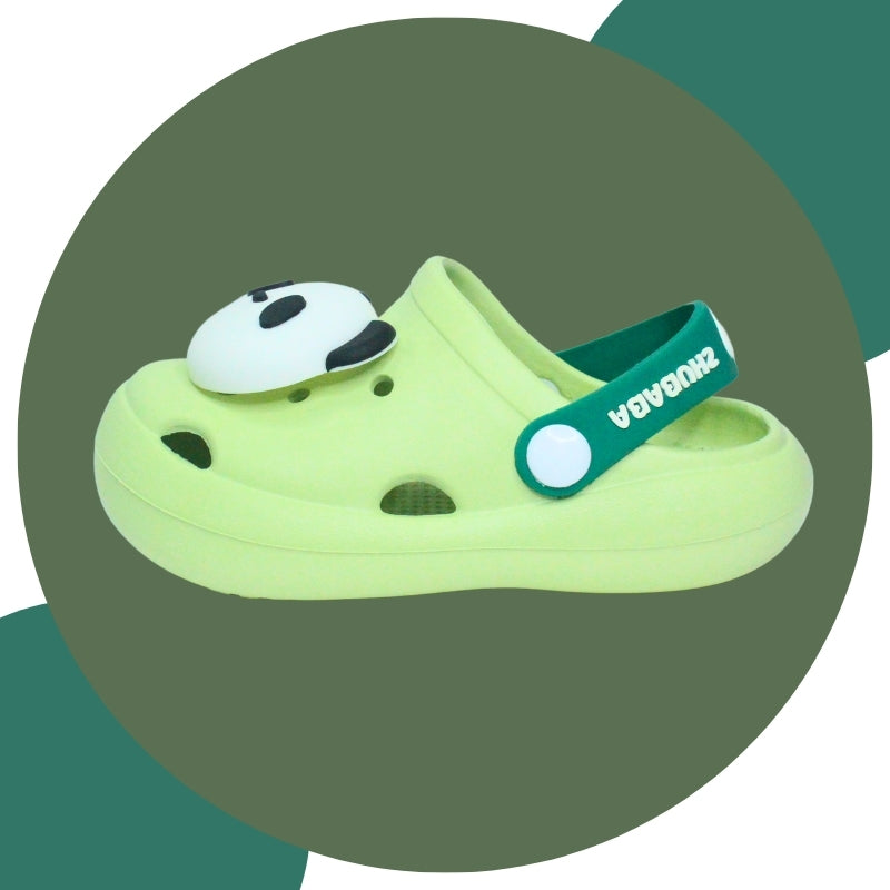 PANDA CLOGS(GREEN)