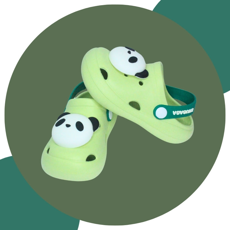 PANDA CLOGS(GREEN)