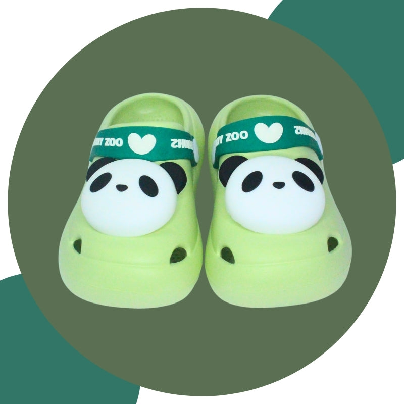PANDA CLOGS(GREEN)